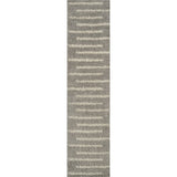 New Alaro Berber Stripe Shag Area Rug