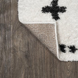 Rotorua Cristo Berber Geometric Shag Area Rug