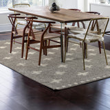 Rotorua Cristo Berber Geometric Shag Area Rug