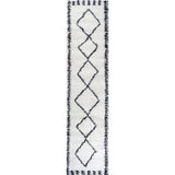 Whangarei Calvia Moroccan Diamond Shag Area Rug