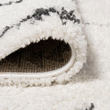 Whangarei Calvia Moroccan Diamond Shag Area Rug