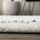 Whangarei Calvia Moroccan Diamond Shag Area Rug