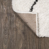 Hibiscus Catala Moroccan Diamond Shag Area Rug