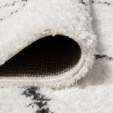 Hibiscus Catala Moroccan Diamond Shag Area Rug