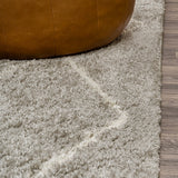 Hibiscus Catala Moroccan Diamond Shag Area Rug