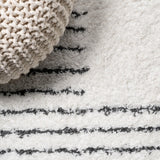 Invercargill Petra Abstract Stripe Geometric Area Rug
