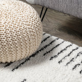 Invercargill Petra Abstract Stripe Geometric Area Rug