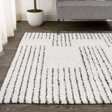 Invercargill Petra Abstract Stripe Geometric Area Rug