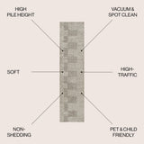 Invercargill Petra Abstract Stripe Geometric Area Rug
