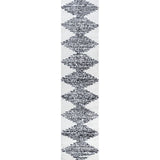Hastings Elm Diamond Stripe Geometric Area Rug