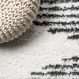 Hastings Elm Diamond Stripe Geometric Area Rug
