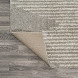 Hastings Elm Diamond Stripe Geometric Area Rug