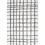 Upper Arenal Geometric Grid Shag Area Rug
