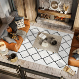 Whanganui Cami Moroccan Style Diamond Area Rug