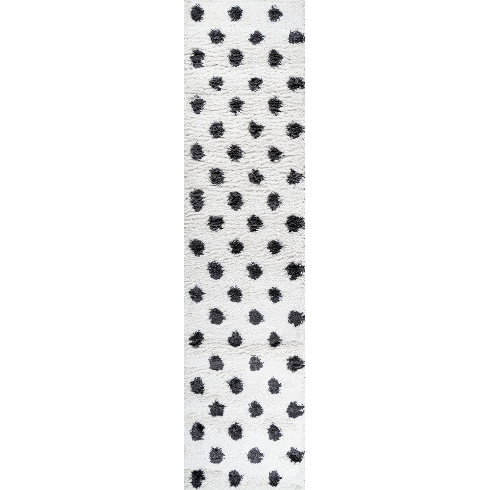 Gisborne Pere Modern Dot Shag Area Rug