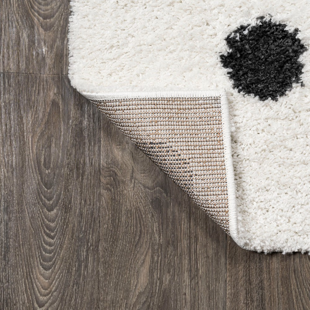 Gisborne Pere Modern Dot Shag Area Rug