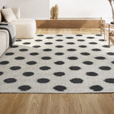 Gisborne Pere Modern Dot Shag Area Rug