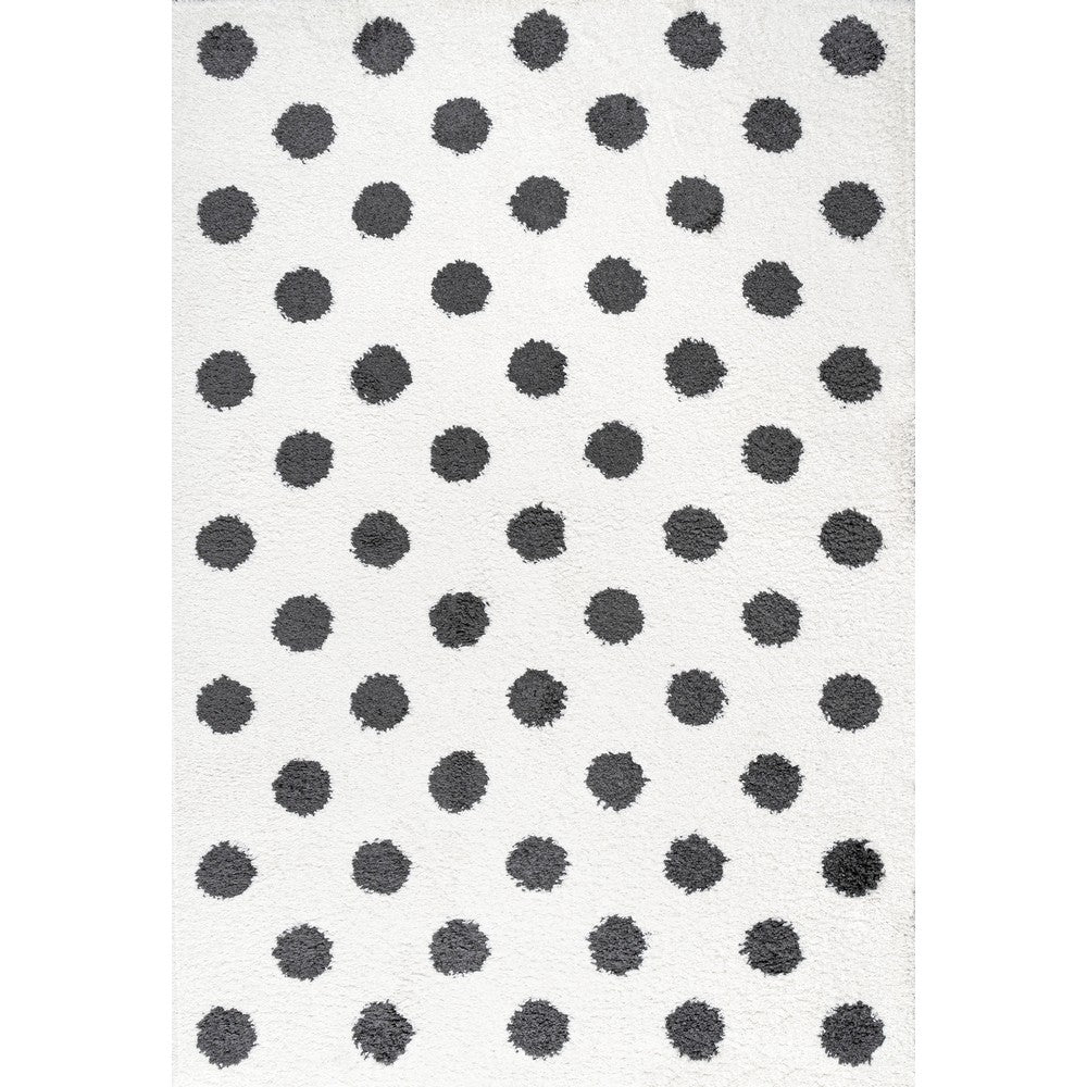 Gisborne Pere Modern Dot Shag Area Rug