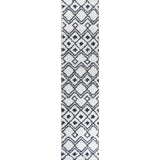 Conde Caimari Moroccan Diamond Shag Area Rug