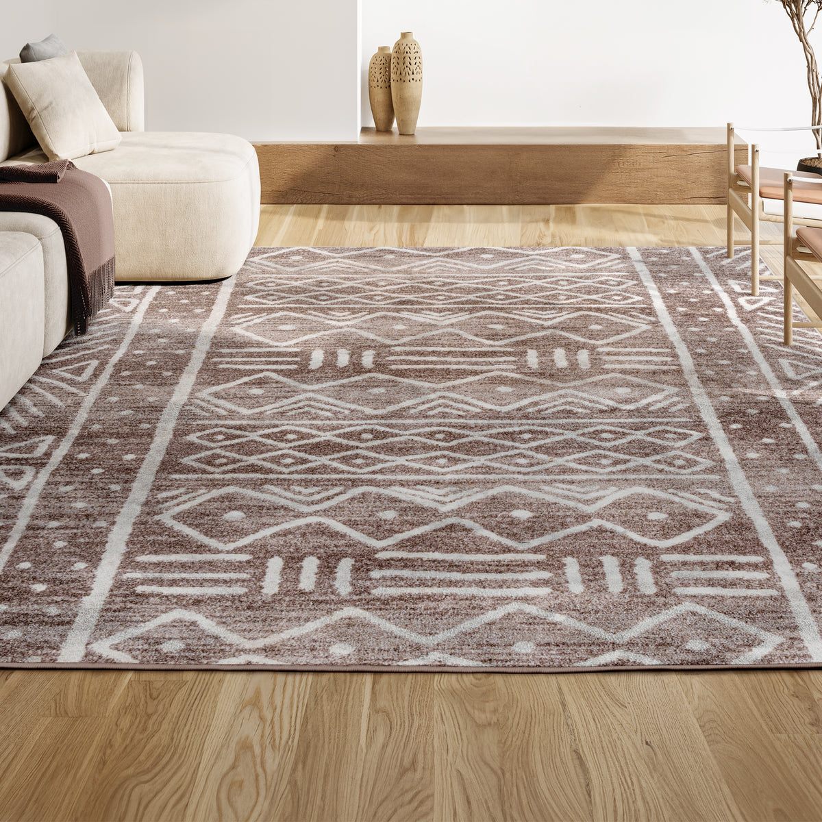 Corocoro Amanar Tribal Geometric Area Rug