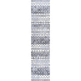 Bourke Azmar Moroccan Geometric Distressed Area Rug