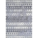 Bourke Azmar Moroccan Geometric Distressed Area Rug