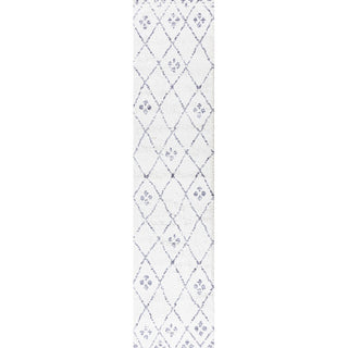 Ambrolauri Izil Moroccan Geometric Diamond Area Rug