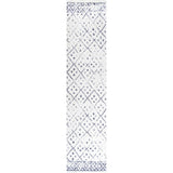 Plumtree Juba Moroccan Geometric Diamond Area Rug