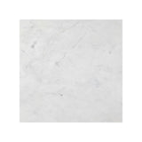 Erosia 15" Contemporary Natural Marble Handmade Cube End Table