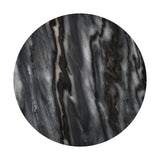 Lippa 17.75" Contemporary Natural Marble Handmade X-Shaped End Table