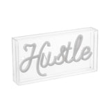 American  Hustle Contemporary Glam Acrylic Box USB Operated LED Neon Light
