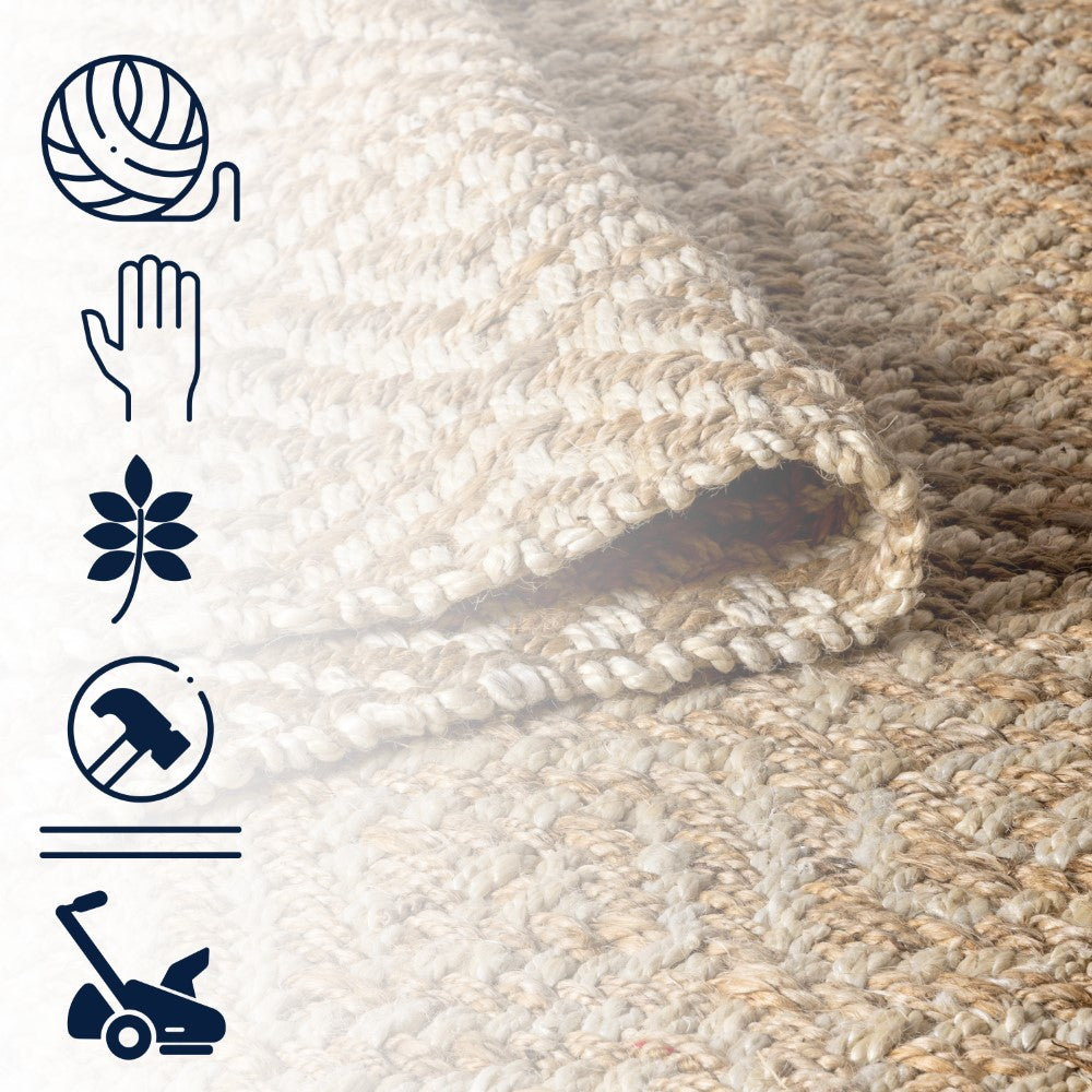 Falster Hira Hand Woven Diamond Area Rug
