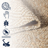 Falster Hira Hand Woven Diamond Area Rug