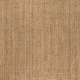 Lolland Hand Woven Herringbone Chunky Jute Area Rug