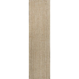 Lolland Hand Woven Herringbone Chunky Jute Area Rug