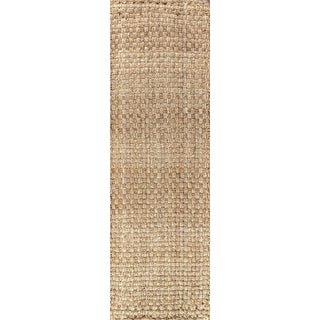 Malinn Hand Woven Boucle Chunky Jute Area Rug