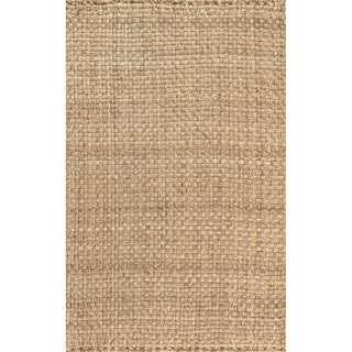 Malinn Hand Woven Boucle Chunky Jute Area Rug