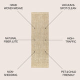 Maestra Estera Hand Woven Boucle Area Rug
