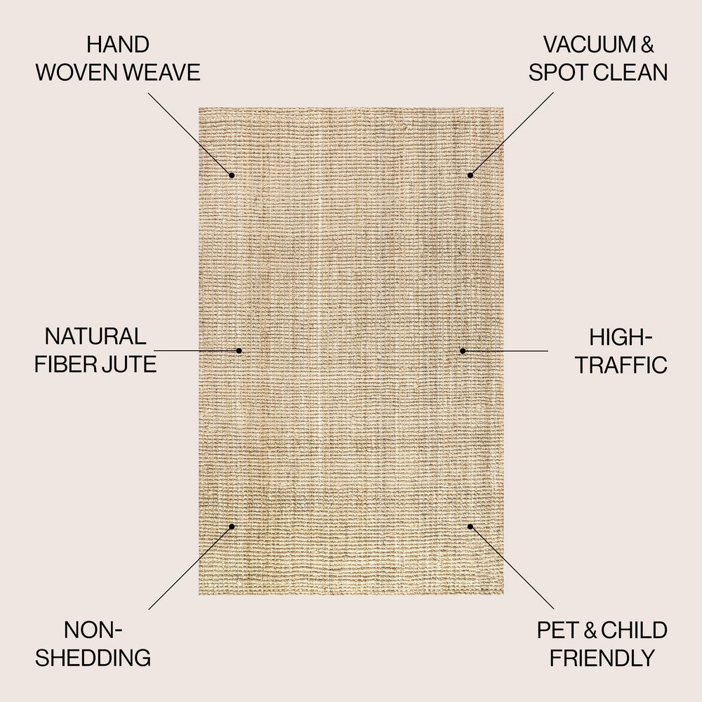 Maestra Estera Hand Woven Boucle Area Rug