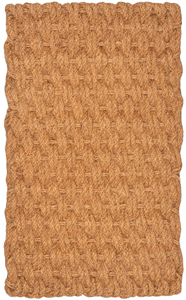 Pinal Coastal Farmhouse Handwoven Lattice Coir Mat