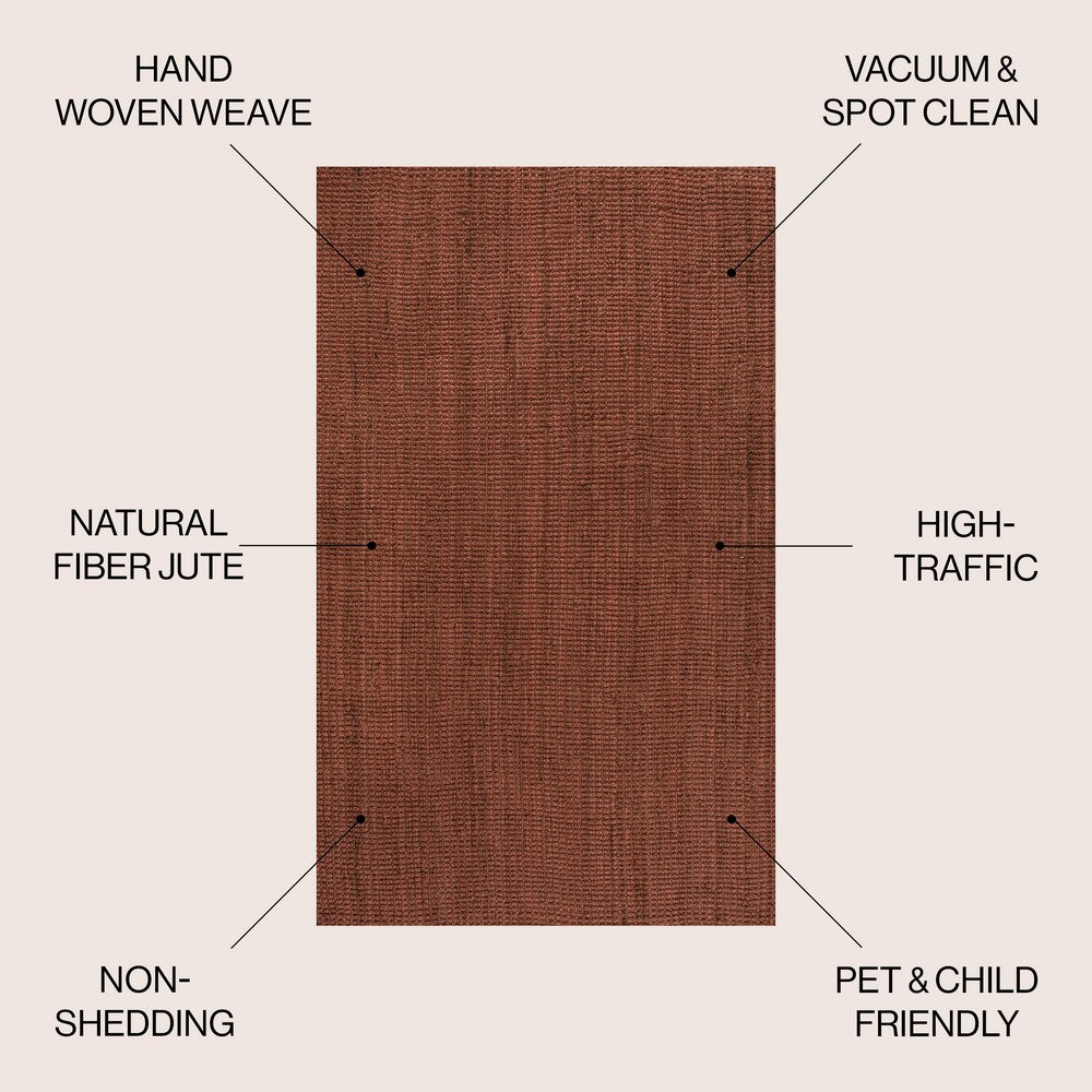 Liva Estera Hand Woven Boucle Area Rug