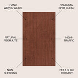 Liva Estera Hand Woven Boucle Area Rug