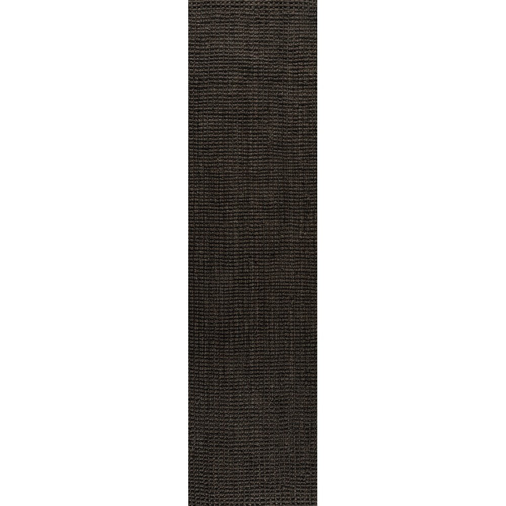 Liva Estera Hand Woven Boucle Area Rug  brown