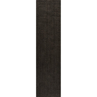 Liva Estera Hand Woven Boucle Area Rug  brown