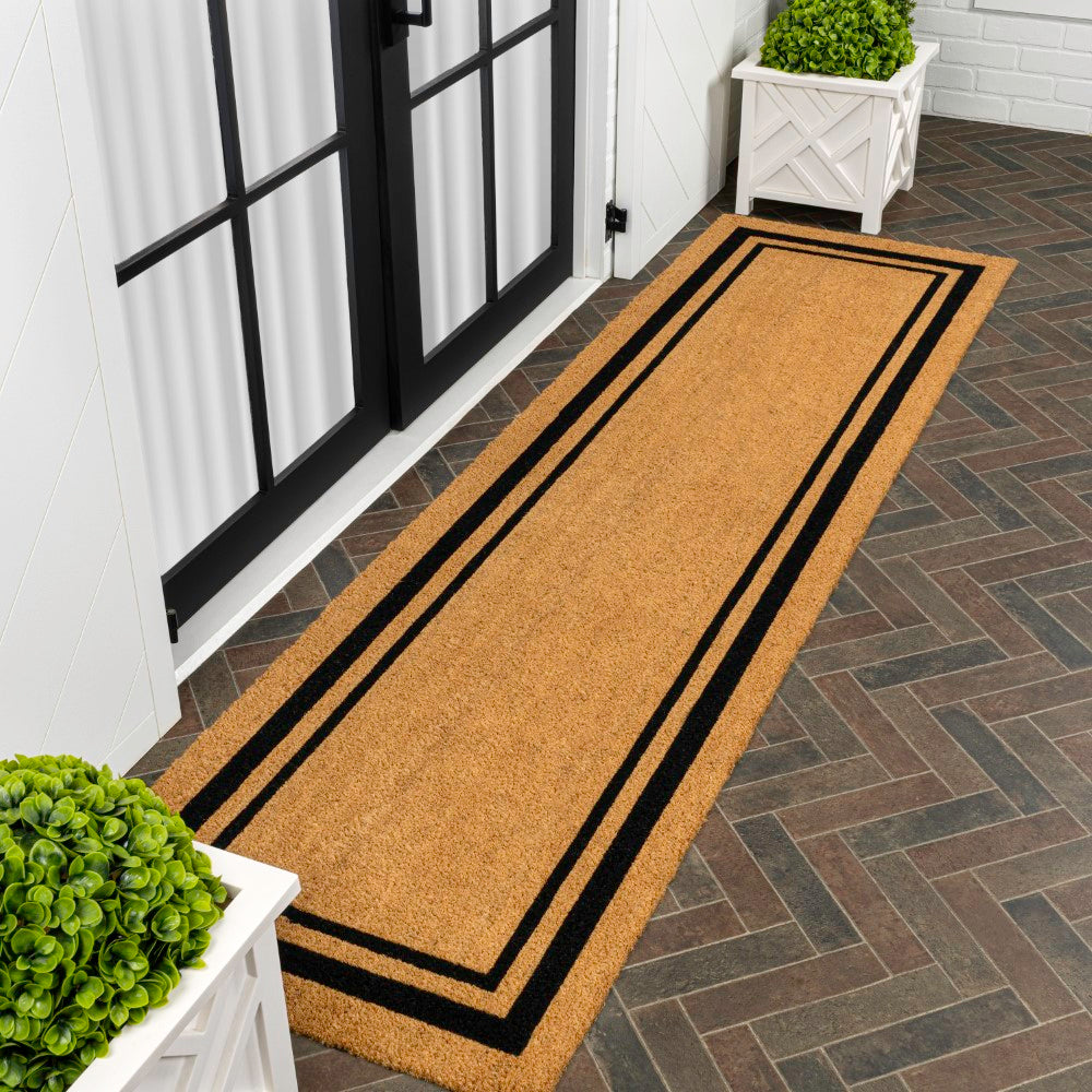 Amara Modern Classic Double Border Area Rug