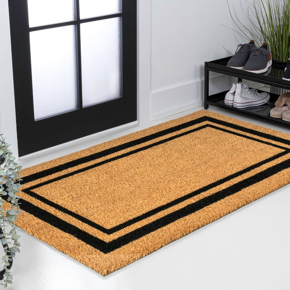 Amara Modern Classic Double Border Area Rug