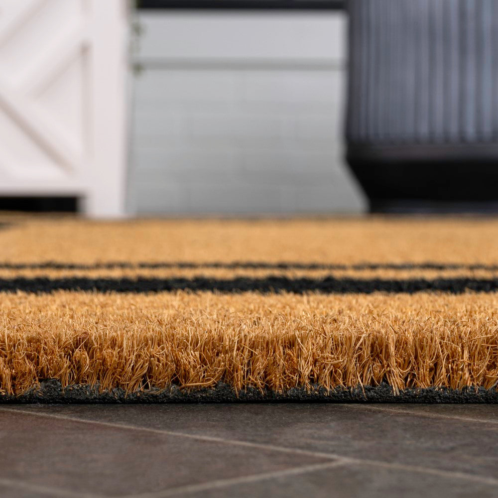 Amara Modern Classic Double Border Area Rug