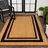 Amara Modern Classic Double Border Area Rug