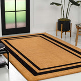 Amara Modern Classic Double Border Area Rug