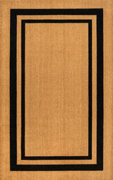 Amara Modern Classic Double Border Area Rug
